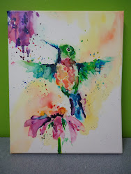loose watercolor painting paintings bird flowers paint hahn nic mini matisse watercolours projects minimatisse