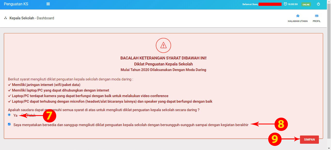 Cara Mengikuti Diklat Penguatan Kepala Sekolah Melalui Sim Tendik Kemdikbud Operatorsekolahdbn Com Informasi Pendidikan Indonesia