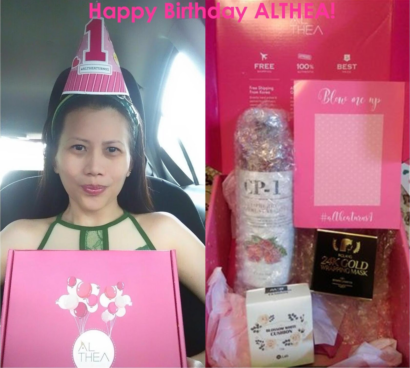 EVERGREEN LOVE: Happy Birthday #ALTHEA Turns 1 Celebration