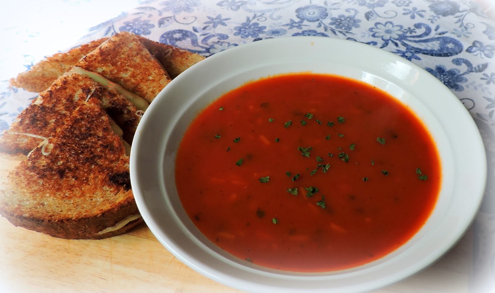 The English Kitchen Roasted Tomato & Rice Soup