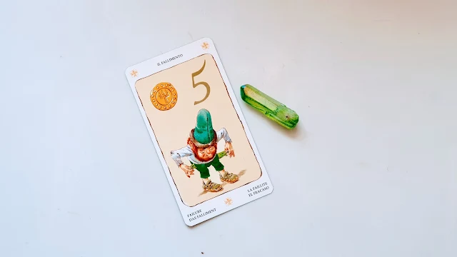 5 of Pentacles - Tarot of Gnomes