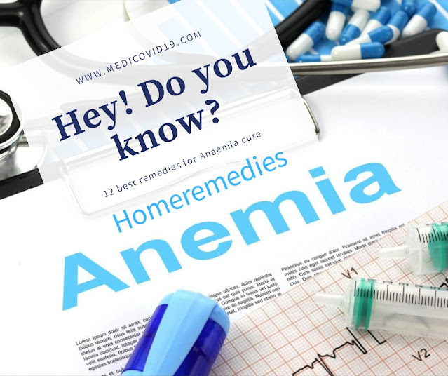 12 best Anaemia homeremedies for iron deficiency anaemia