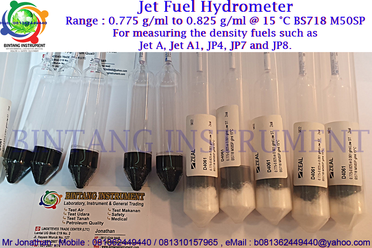 . 081362449440 Jual Jet Fuel Hydrometer BS718 M50SP hydrometer specifically calibrated for a