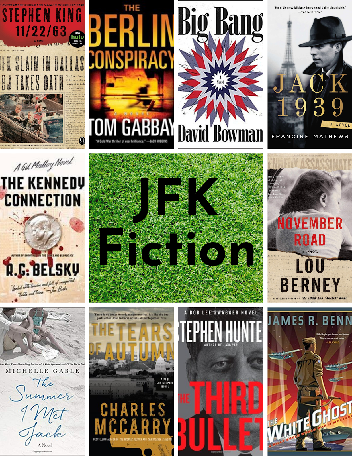 Book List a Day JFK Fiction