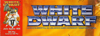 Logotipo de la White Dwarf a partir del número 17 de la edición española