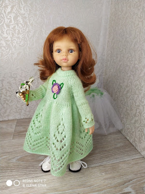 Платье  для куклы Paola Reina