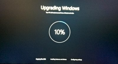 7 mise à niveau vers windows 10