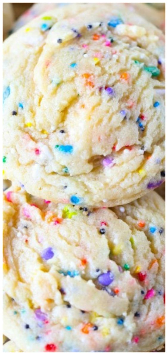 Super Soft Sprinkle Pudding Cookies My Best Recipe