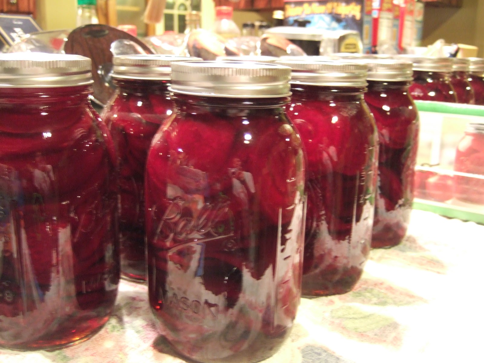 Canning Pickled Beets