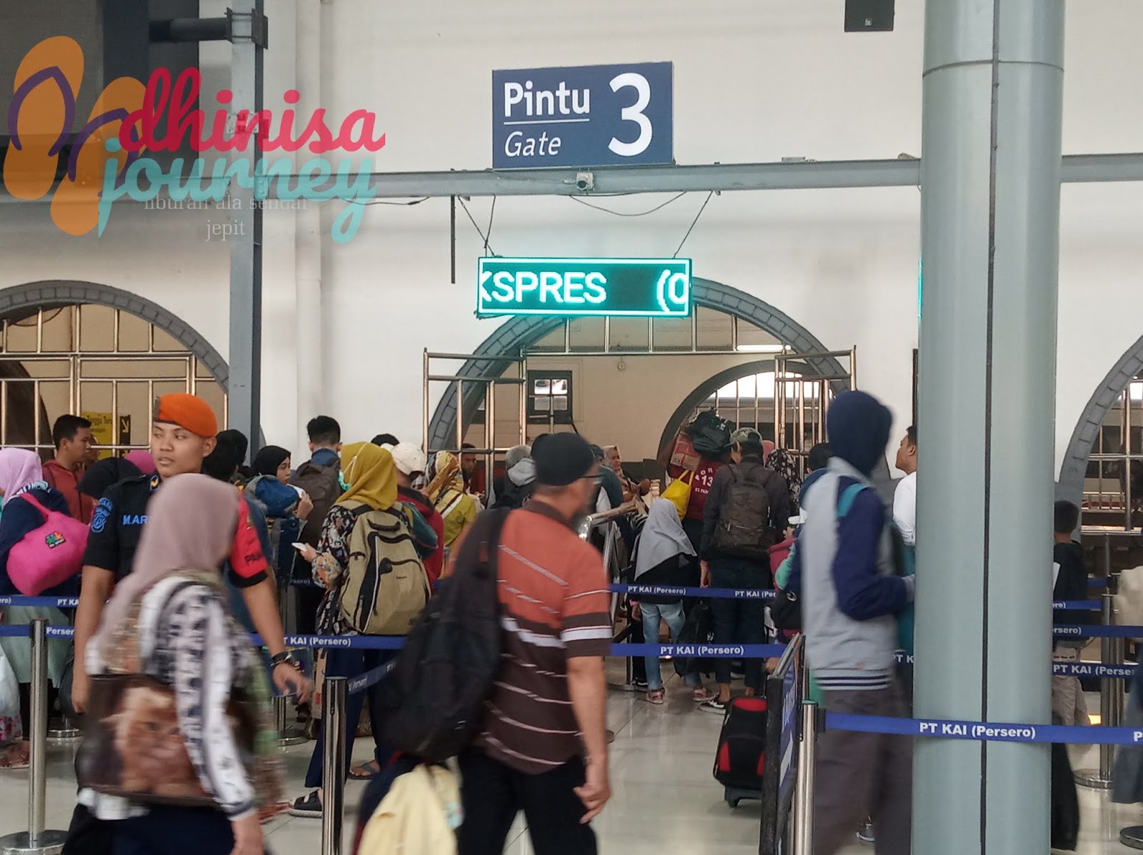 Dhinisa Journey Stasiun Pasar Senen Sangat Berbeda Dari Yang Dulu