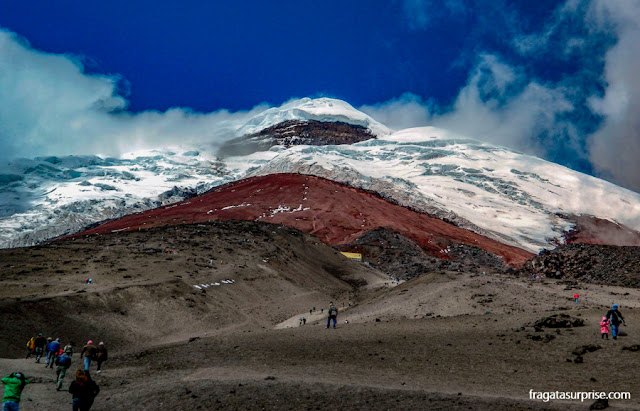 Base do Vulcão Cotopaxi, Equador, a 4.500 metros de altitude