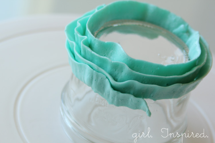 Ocean Waves Ombre Cake Tutorial girl. Inspired.