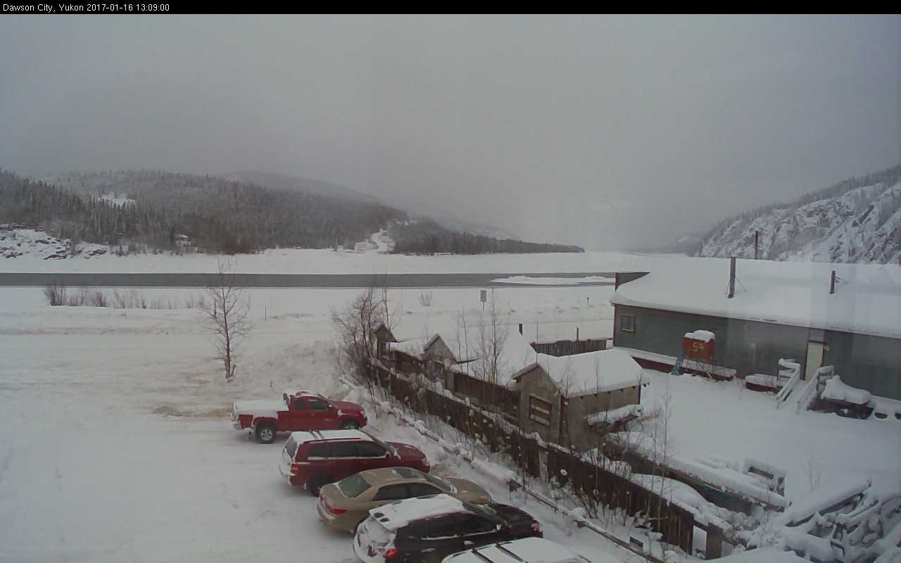 Deep Cold Alaska Weather & Climate Yukon River at Dawson