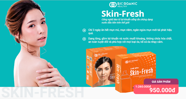 xịt lợi khuẩn Skin Fresh
