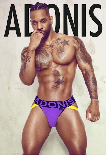 Johnnell Terrell and Tyrone Wells for Adonis Underwear.