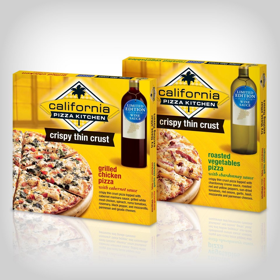 News California Pizza Kitchen LimitedEdition WineSauce Pizzas
