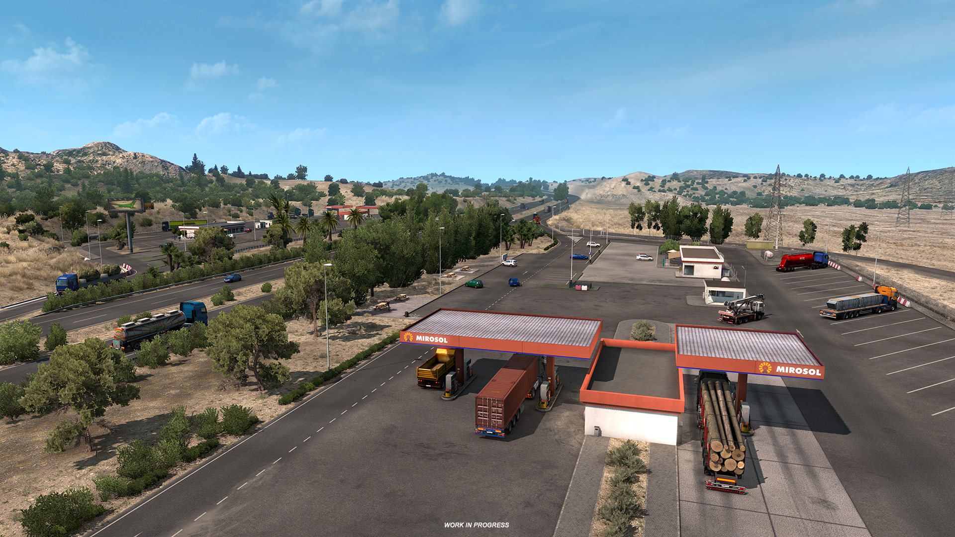 Euro Truck Simulator 2 Fan S Germany Scs Iberia Truck Stops Tankstellen