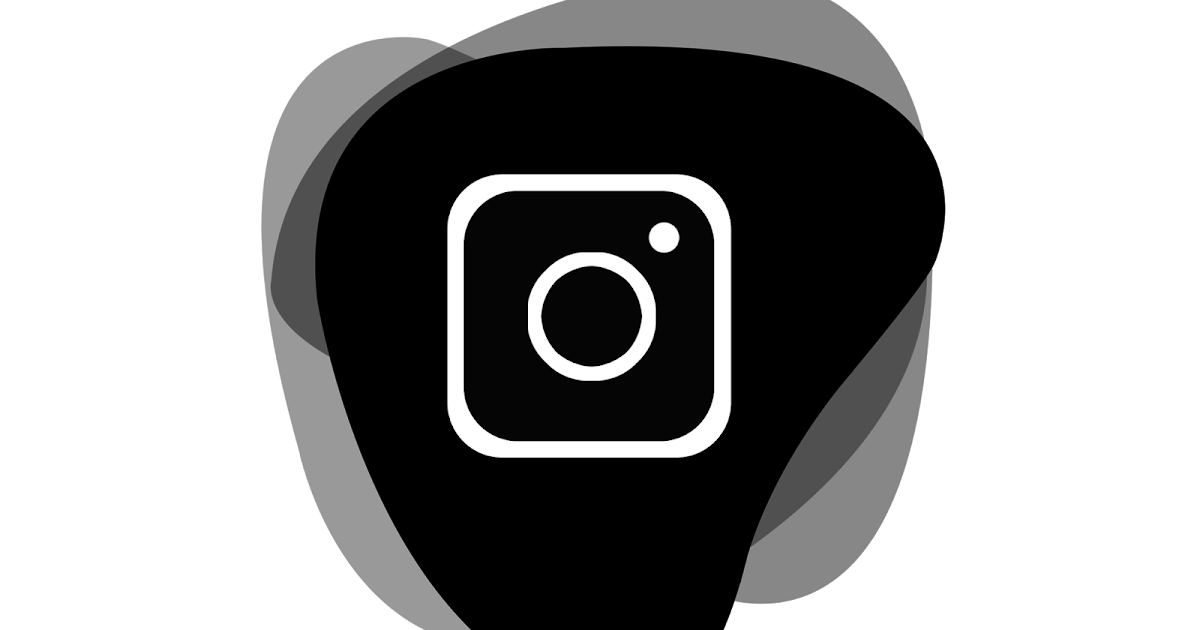 تحميل ايقونة انستجرام سوداء بصيغة Png لوجو انستجرام Instagram Logo