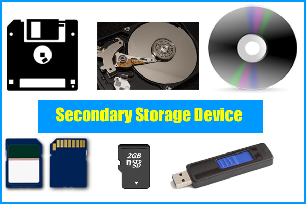 Secondary Storage Device - detailed information | Characteristics of ...
