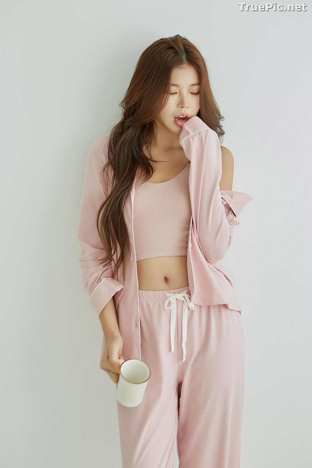 Image Korean Fashion Model – Da Yomi (다요미) – Lountess Spring Lingerie #3 - TruePic.net - Picture-79