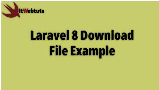 Laravel 8 Download File Example 