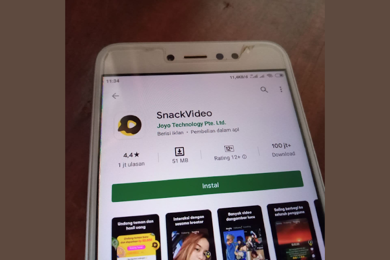 Alasan Snack Video diblokir