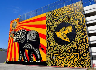 Murales en la calle o arte urbano 