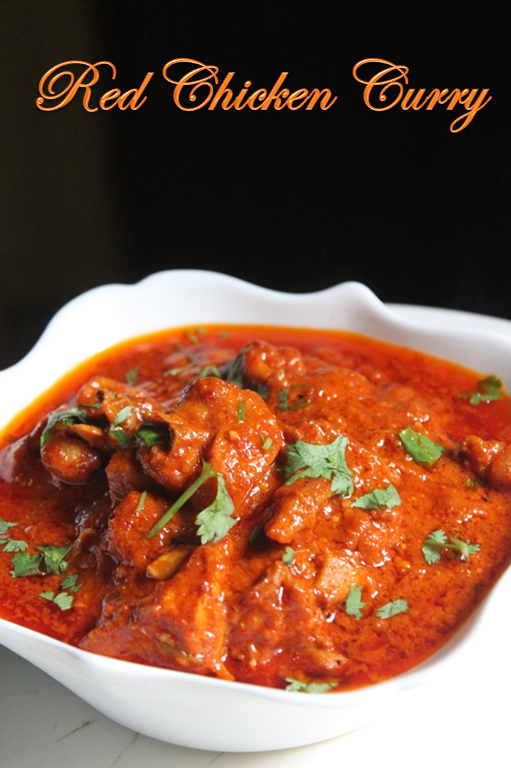 Spicy Indian Red Chicken Curry Recipe - Yummy Tummy