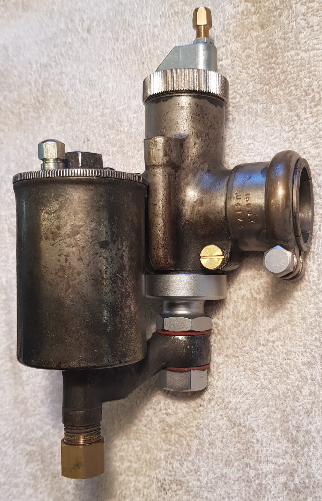 Vintage AJS Carburettors and Inlet Manifolds