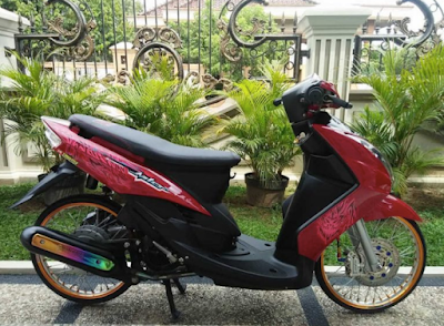 Modifikasi Velg Jari-jari Motor Mio Soul