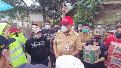 Sumendap Larang Masyarakat Minta-minta Bantuan di Jalan Pasca Banjir Bandang