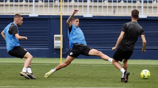 Málaga, seis juveniles en el entrenamiento de esta mañana