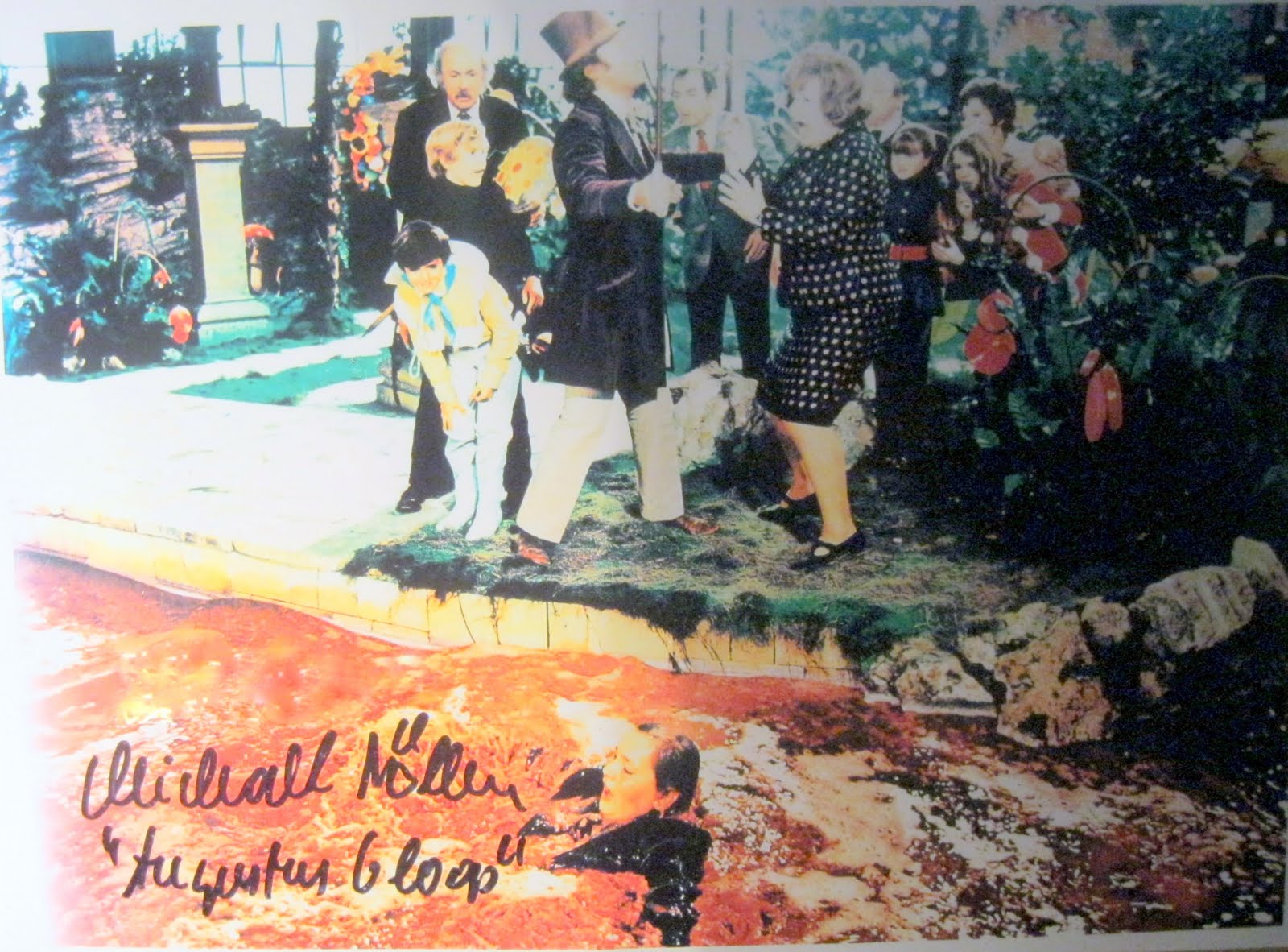 Autograph VIP Succes 2011 Michael Böllner alias Augustus Gloop in the