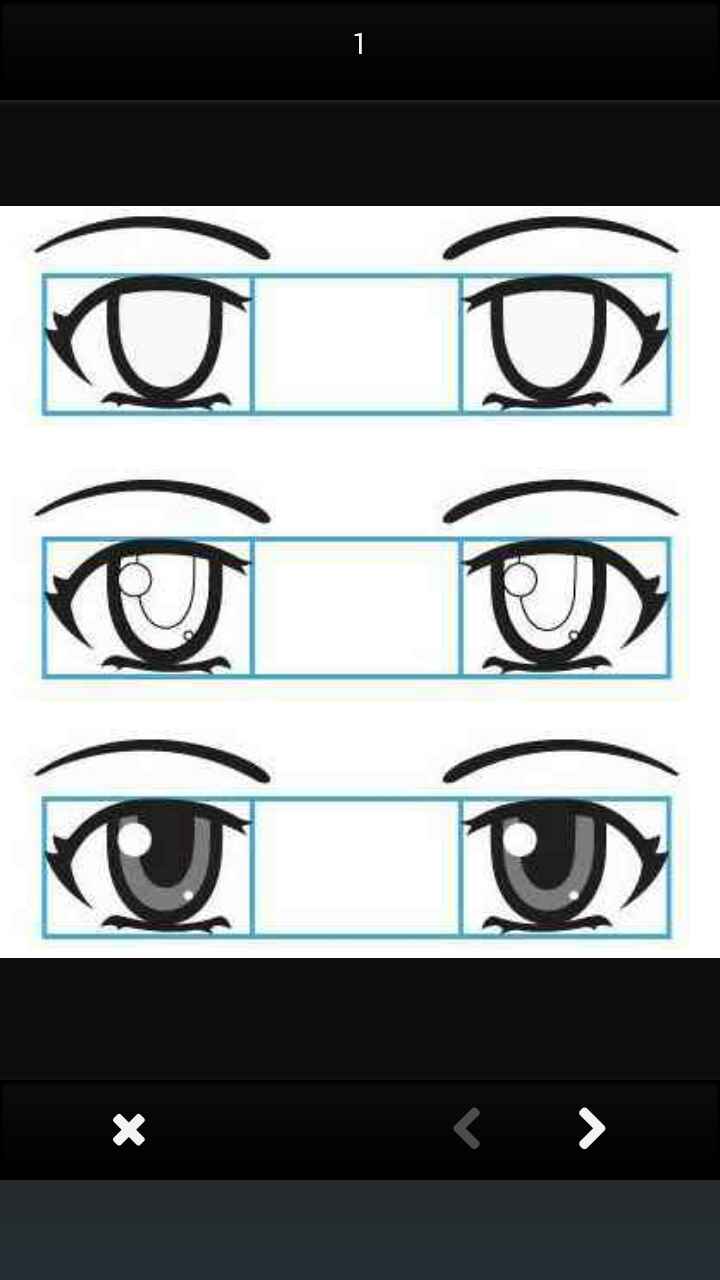 Как научиться рисовать аниме глаза