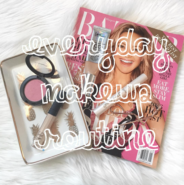 everyday makeup routine everyday makeup routine video, youtube, IT cosmetics CC cream,