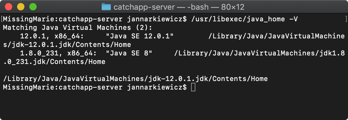setting java_home for multiple java versions on mac setting java_home for multiple java versions on mac