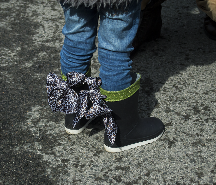 cómo personalizar unas botas de agua infantiles