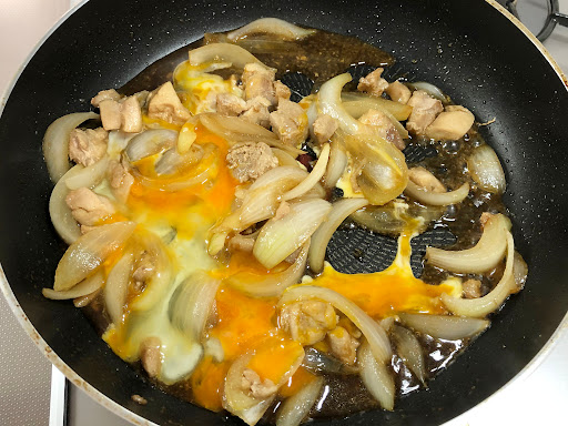 親子丼オートミール