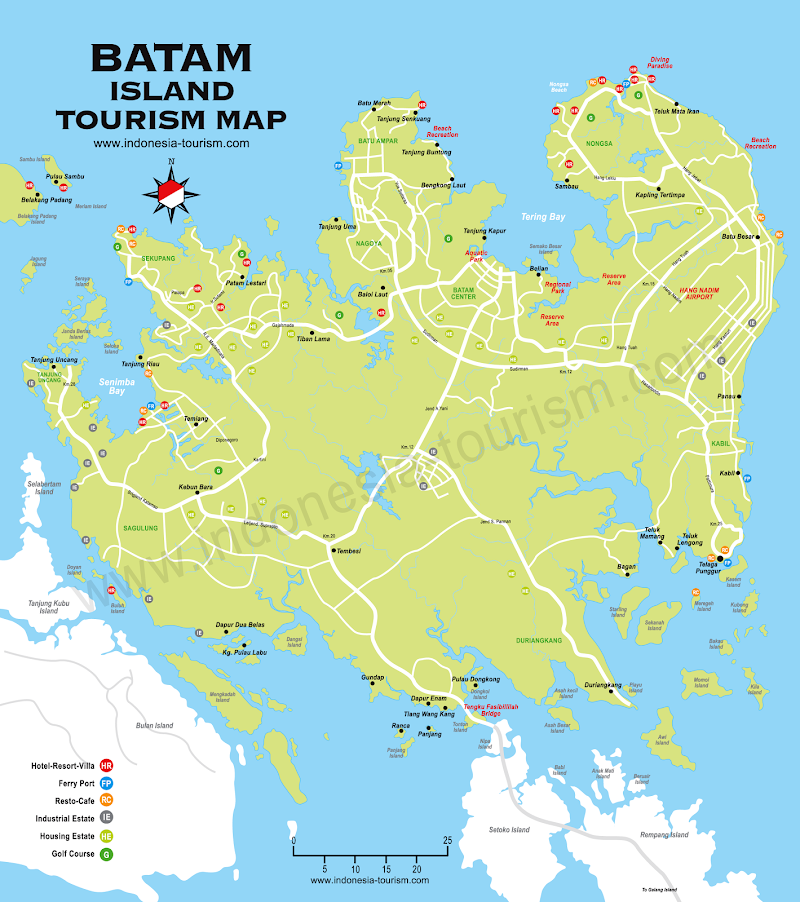 Populer Batam Malaysia Map, Gambar Sandal