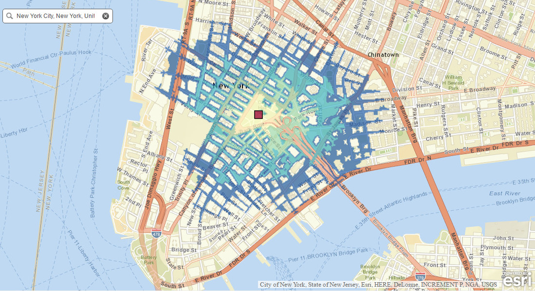 Pedestrian time analysis