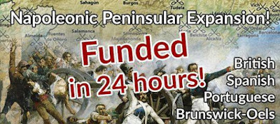 Peninsular Napoleonics Not-Kickstarter, Funded In 24 Hours from Pendraken Miniatures