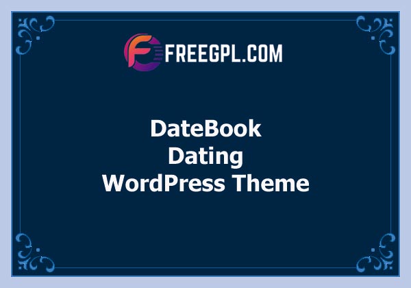 DateBook - Dating WordPress Theme Free Download