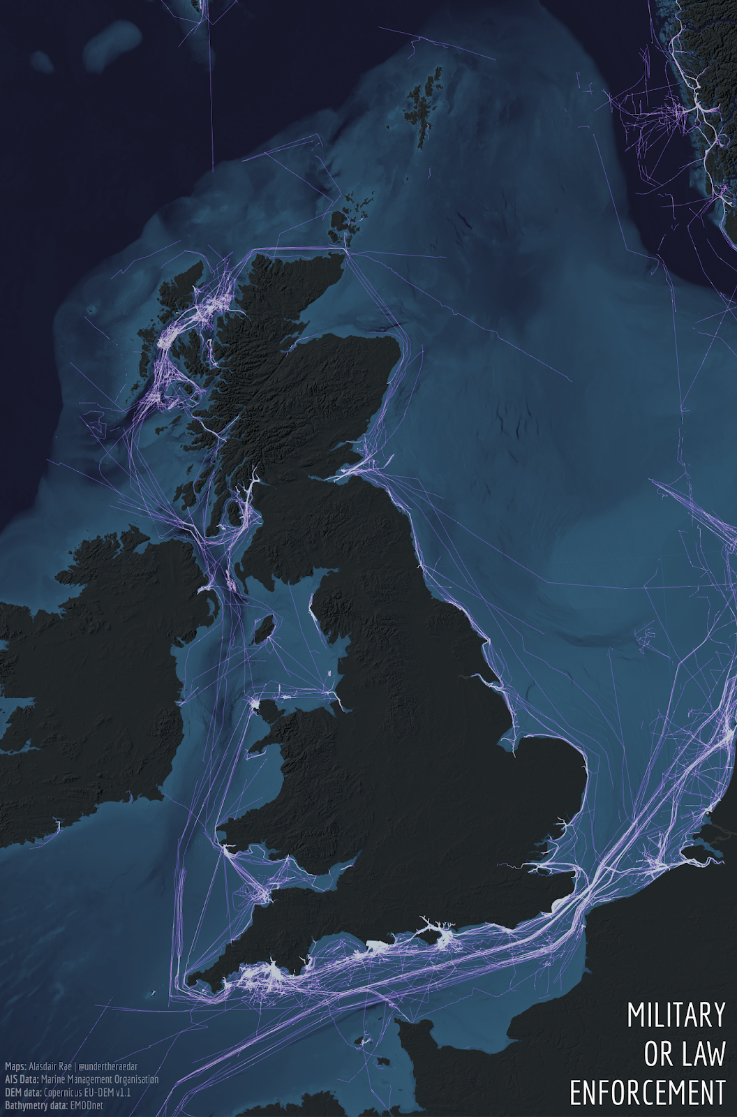 Stats, Maps n Pix: Watching the ships go by