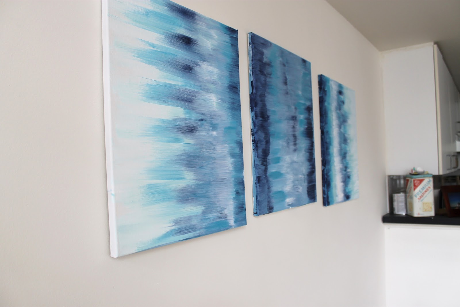 BEAUTY & THE BEARD: DIY Abstract Art How-to