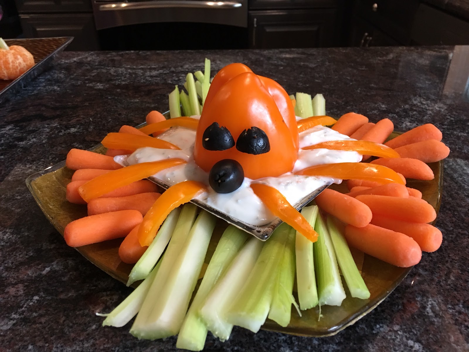 Gluten Free AZ Healthy Halloween Snacks using Vegetables & Fruit