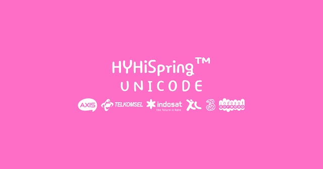 Font HYHiSpring™ Unicode