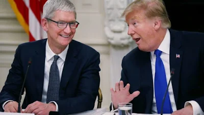 Trump incontrerà Tim Cook, CEO di Apple, nello stabilimento Apple da 1 miliardo di dollari in Texas