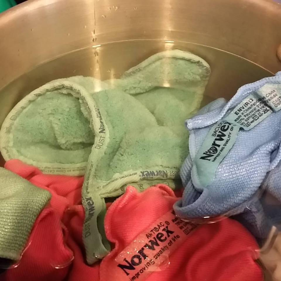 Clean Simply Clean Norwex Newbie Series How to launder your Norwex
