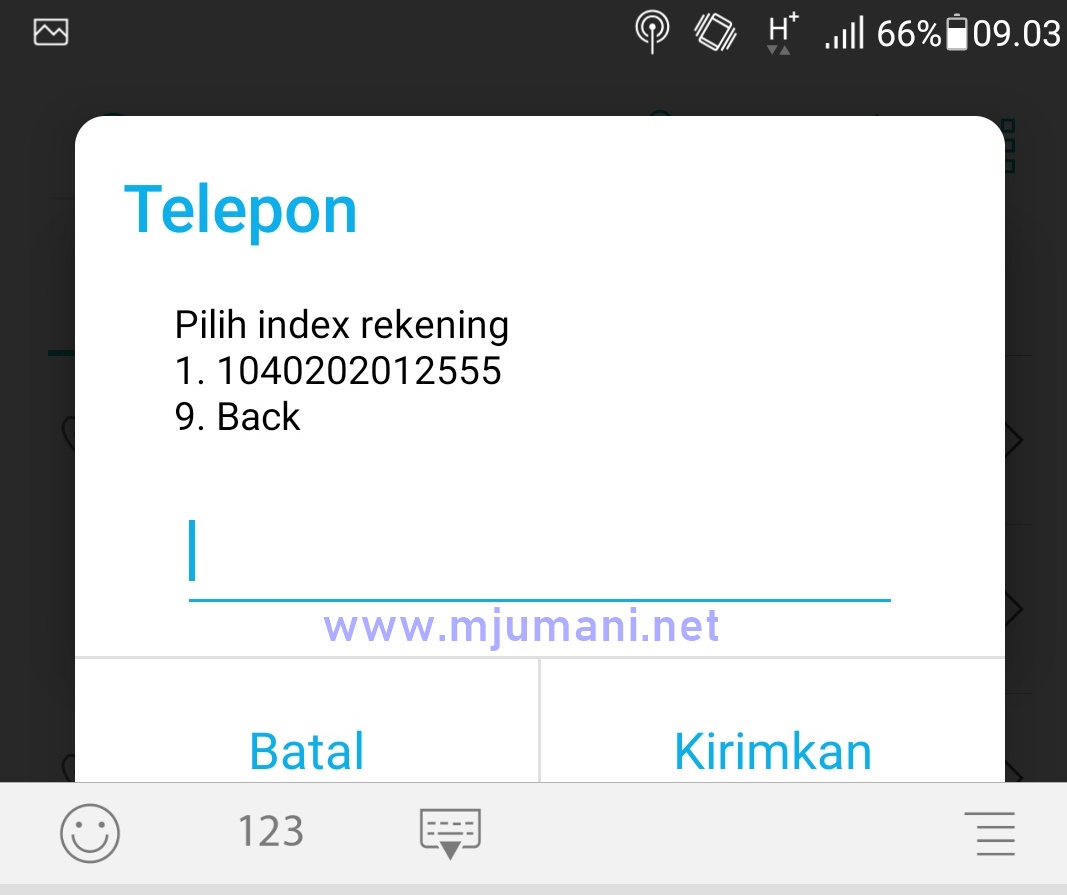 Mengukir Senyum Di Udara Sms Banking Bank Kalteng Gangguan Ini Tipsnya
