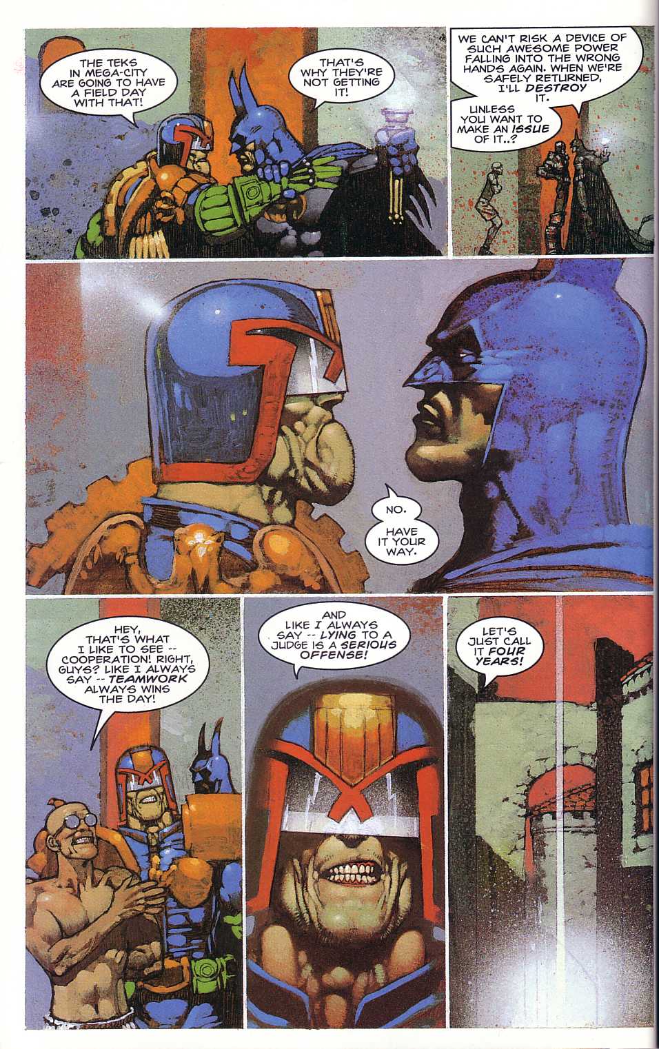 Batman Judge Dredd The Ultimate Riddle | Read Batman Judge Dredd The